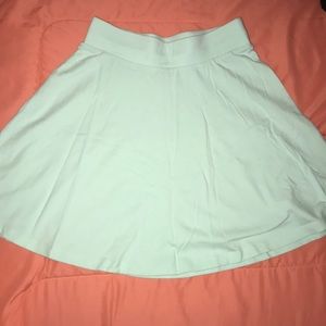 Mint green skater skirt